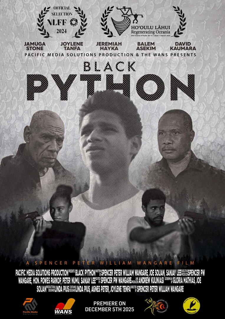 Black Python film poster